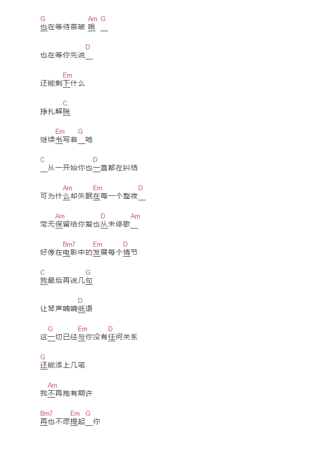 R.吉他谱2
