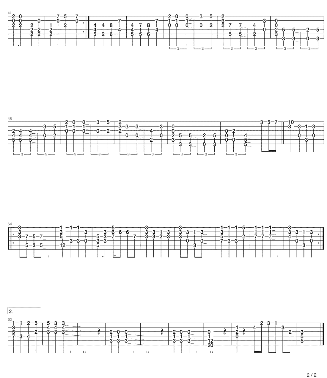 Amethyst吉他谱2