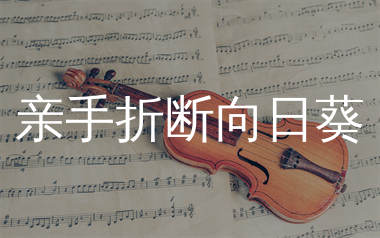亲手折断向日葵简谱_玲安_歌曲简谱_千千曲谱上传