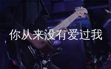 你从来没有爱过我吉他谱_励明_C调弹唱六线谱_生产队上传