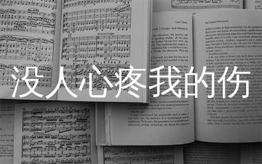 没人心疼我的伤简谱_励明_歌曲简谱_千千曲谱上传