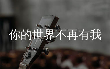 你的世界不再有我吉他谱_段智云_C调弹唱六线谱_生产队上传