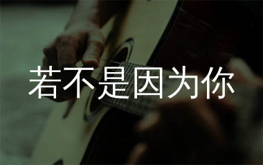若不是因为你吉他谱_林栖_C调弹唱六线谱_生产队上传
