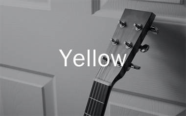Yellow吉他谱_Coldplay_G调指法简单版_吉他弹唱六线谱